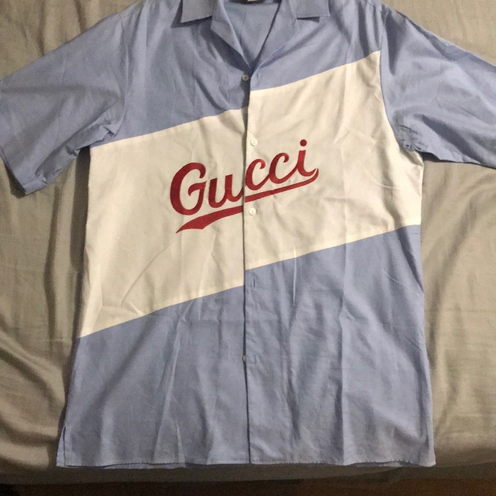 Gucci bowling shirt